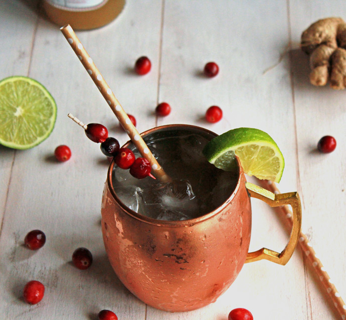 Gingerberry Moscow Mule | The Balanced Berry