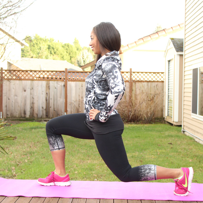 Lunge - Strength Training 101 | thebalancedberry.com 