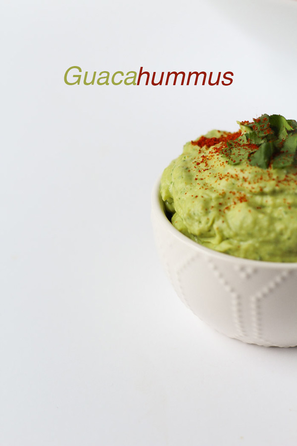 Guacahummus - the best of both dip worlds! via thebalancedberry.com