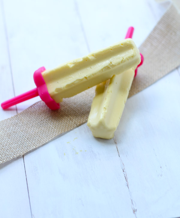 Vegan Mango Creamsicles via thebalancedberry.com