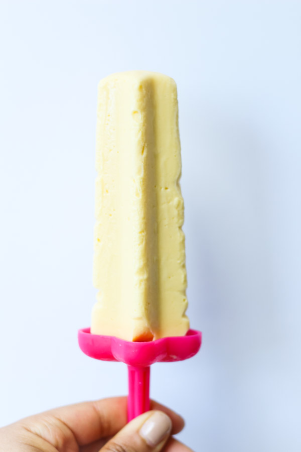 Vegan Mango Creamsicles via thebalancedberry.com