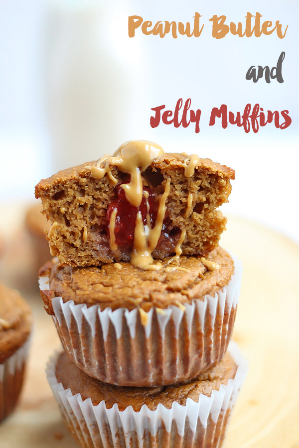 (Grain-free) Peanut Butter and Jelly Muffins - The Balanced Berry