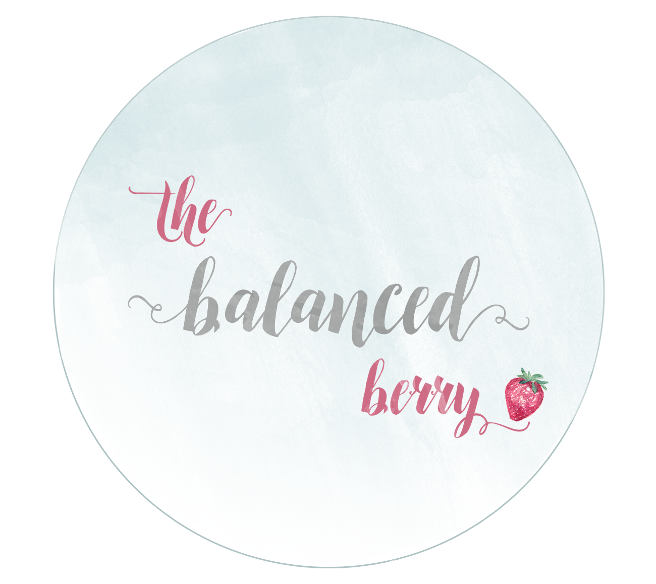 The Balanced Berry got a makeover! #branding #logo #design