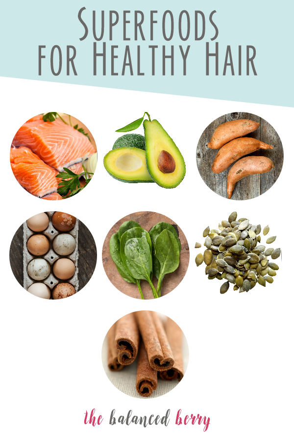 7 superfoods for healthy hair - bad hair days are a thing of the past!