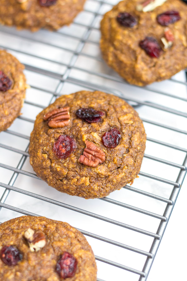 These Paleo Pumpkin Breakfast Cookies are the perfect way to start your day!