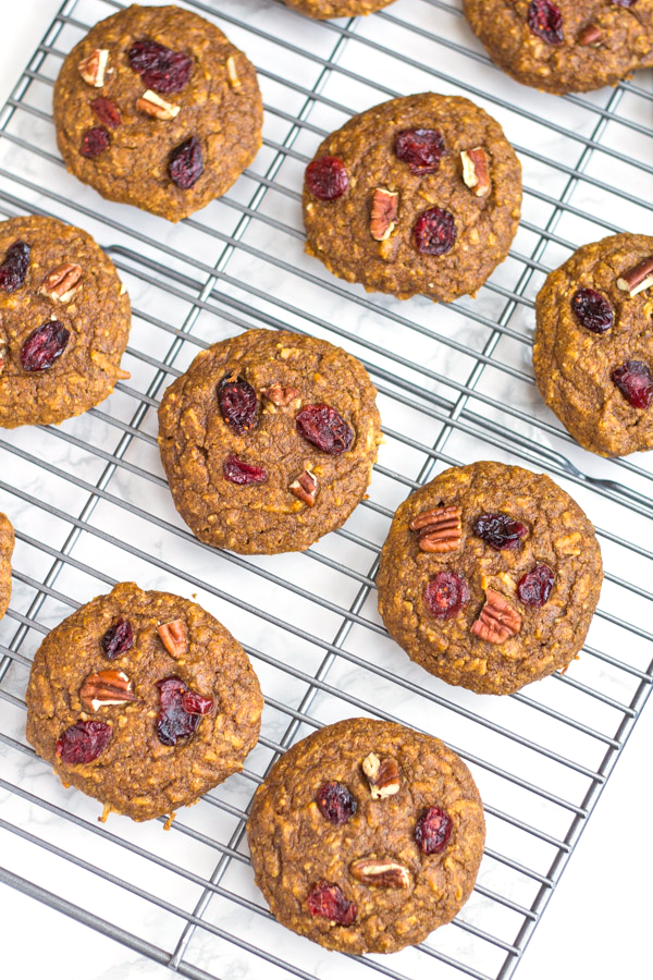 These Paleo Pumpkin Breakfast Cookies are the perfect way to start your day!