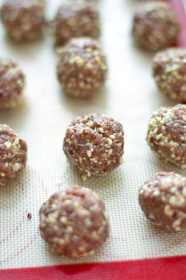 These AMAZING Cranberry Bliss Energy Bites are the perfect holiday treat. They require just a few simple ingredients, and are perfect on-the-go!