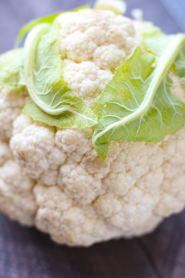 Lightened-up mashed potatoes with cashew gravy - fluffy cauliflower mashed potatoes with creamy gravy!