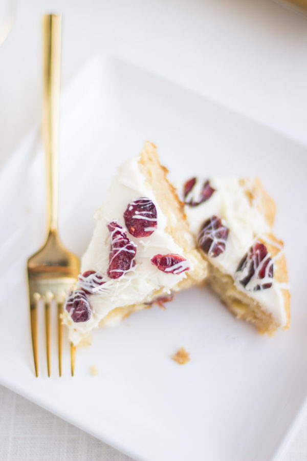 AMAZING gluten-free cranberry bliss bars. Delicious flourless cranberry bliss bars that are easy to make!