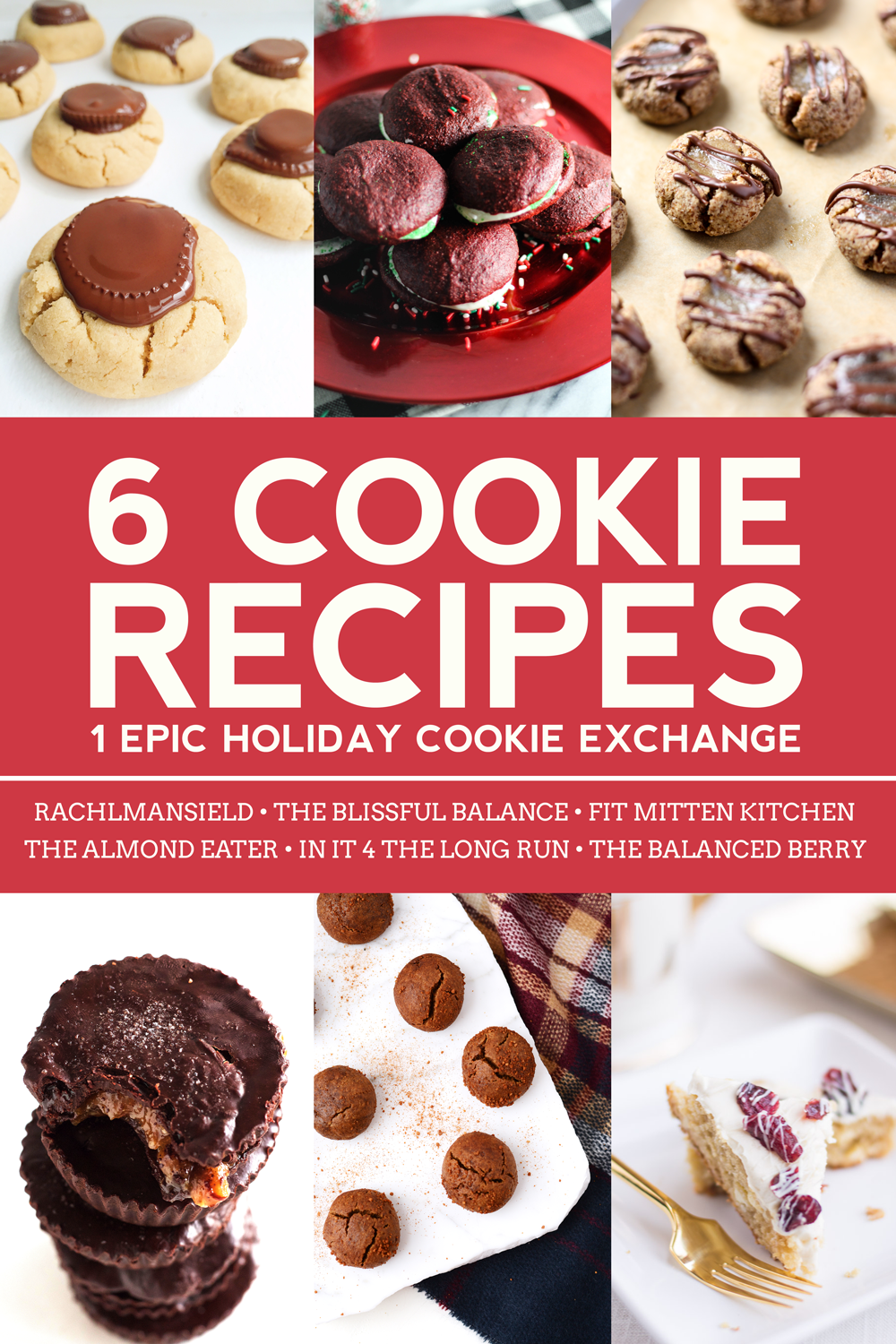 6 epic healthy holiday cookie recipes!