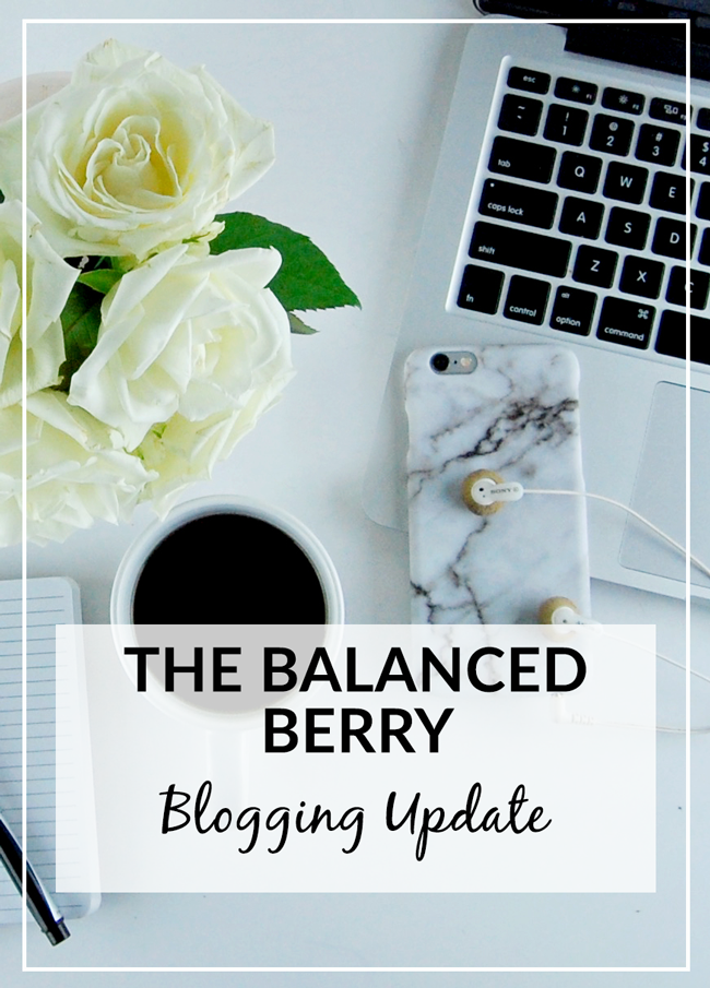 Spring 2016 Blogging Update