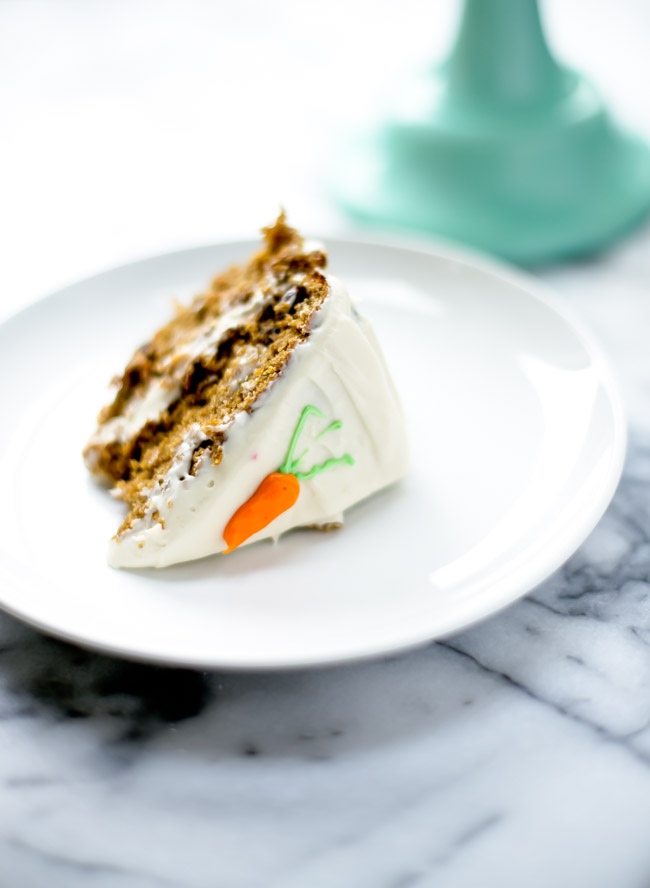 This classic carrot cake is made with wholesome ingredients. It is sweet, perfectly spiced and incredibly easy to make.