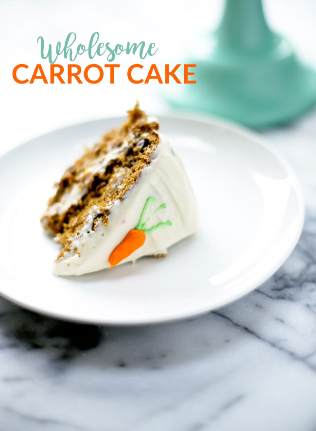 Booty carrot cake Colored Sugar