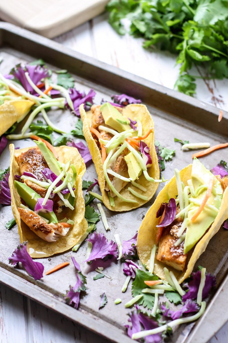 Fish tacos are a fun and healthy way to enjoy taco night, and you can't go wrong with these Easy Blackened Mahi Mahi Fish Tacos.