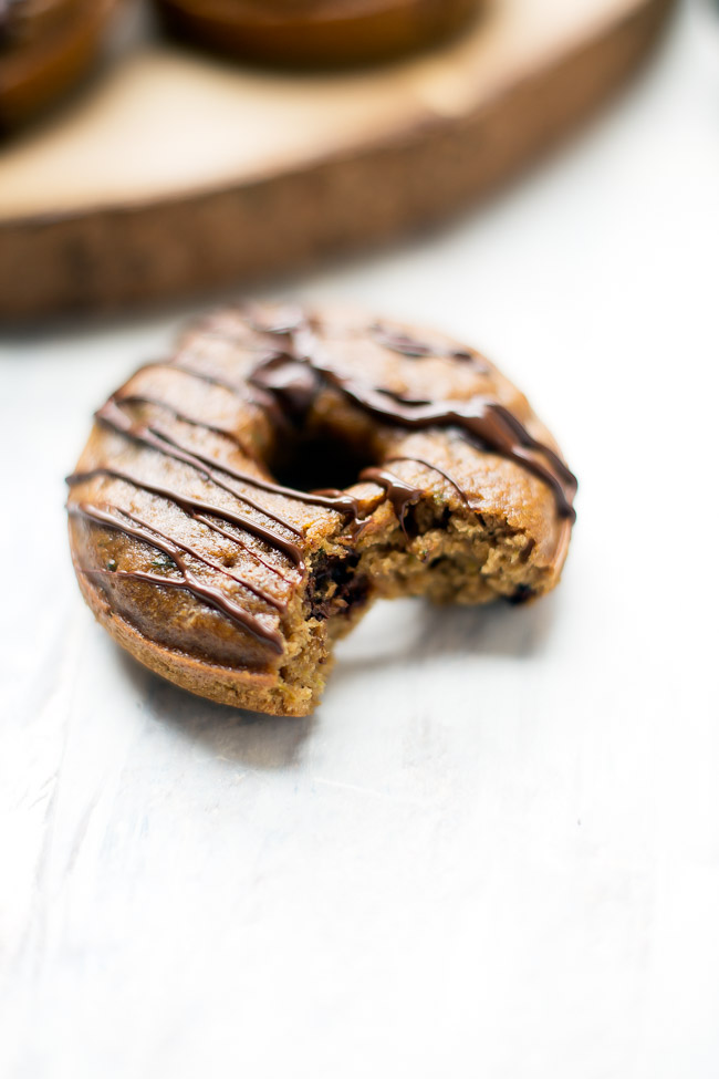 These chocolate chip zucchini donuts are a nutrition-packed twist on your favorite breakfast treat!