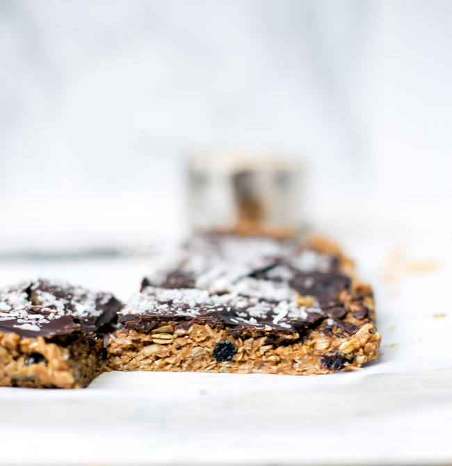 These no-bake Peanut Butter Chocolate Oatmeal bars are the perfect gluten-free sweet treat. They are made with simple, clean ingredients but taste incredibly decadent! 