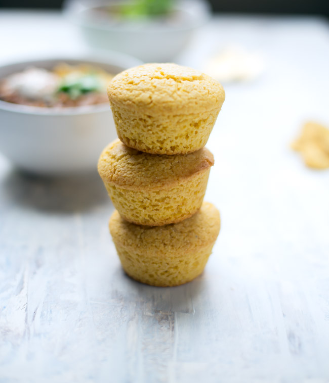 This easy semi-homemade pumpkin cornbread is the perfect companion for chili!