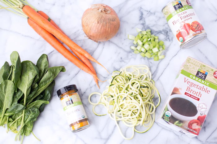 This delicious vegetable noodle soup is the perfect healthy, comforting meal. It is packed with vegetables and body-loving ingredients. 