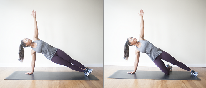 Strengthen your core with these five plank variations!