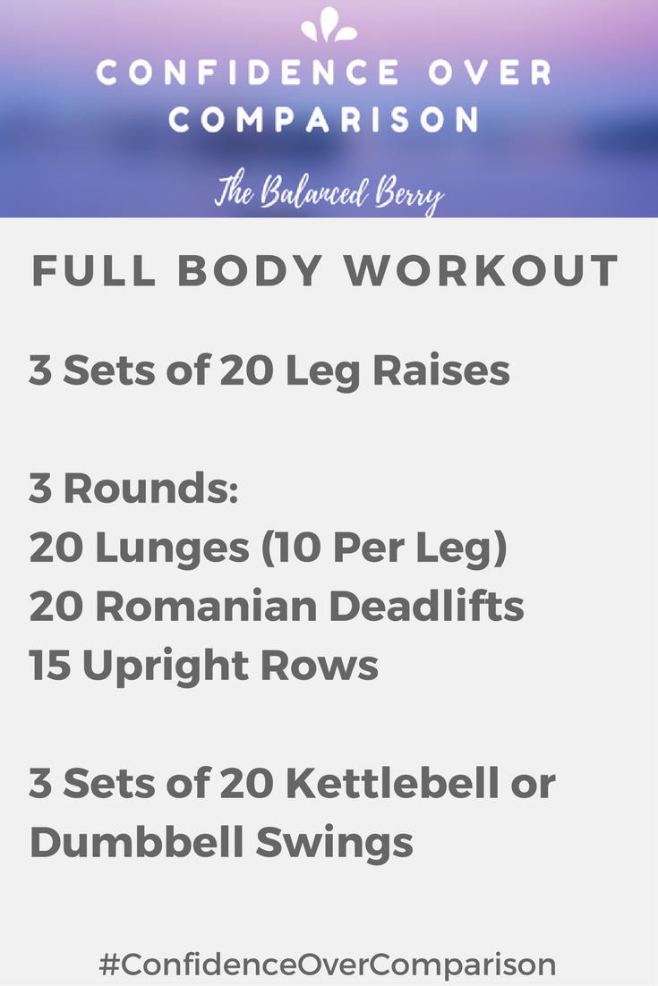 Confidence Over Comparison - Full Body Workout