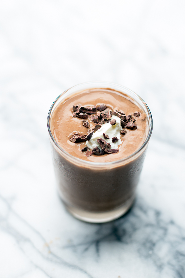 This Peanut Butter Cup Smoothie is packed with protein and healthy carbohydrates, making it the perfect post-workout treat!