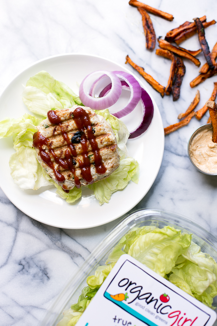 These healthy turkey burgers are the perfect protein for your meal prep! They are flavorful, easy to make and are a total crowd-pleaser.