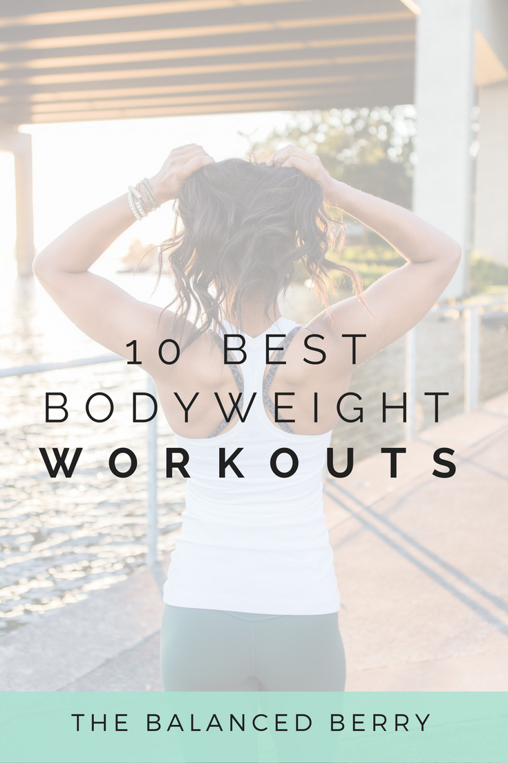 Get in a good sweat session anytime, anywhere with these effective bodyweight workouts.
