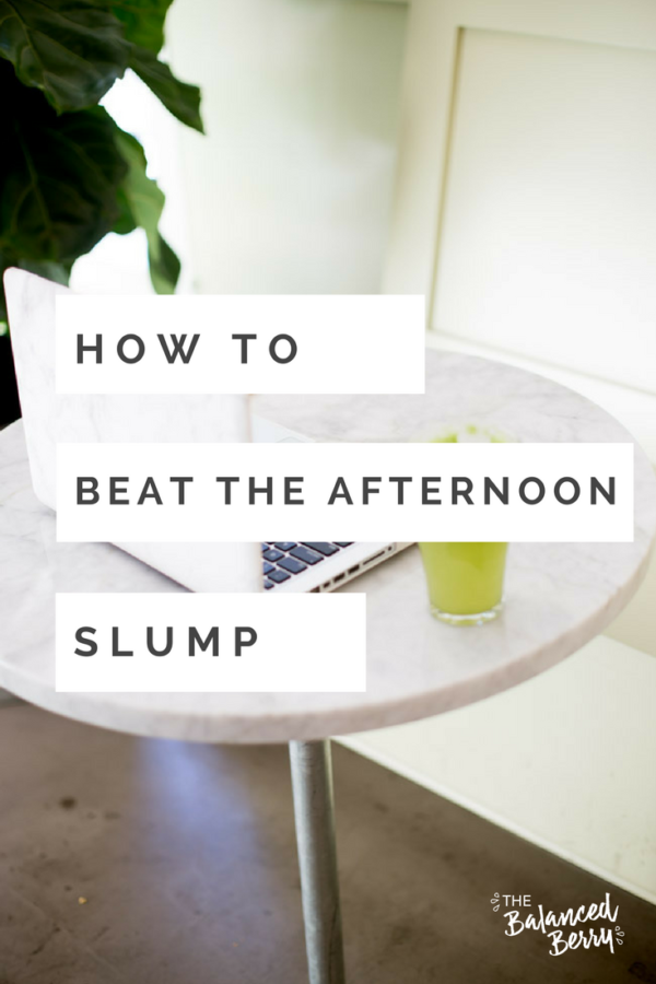 Feel groggy after lunch? Here are 5 ways to beat the afternoon slump, without drinking more coffee.