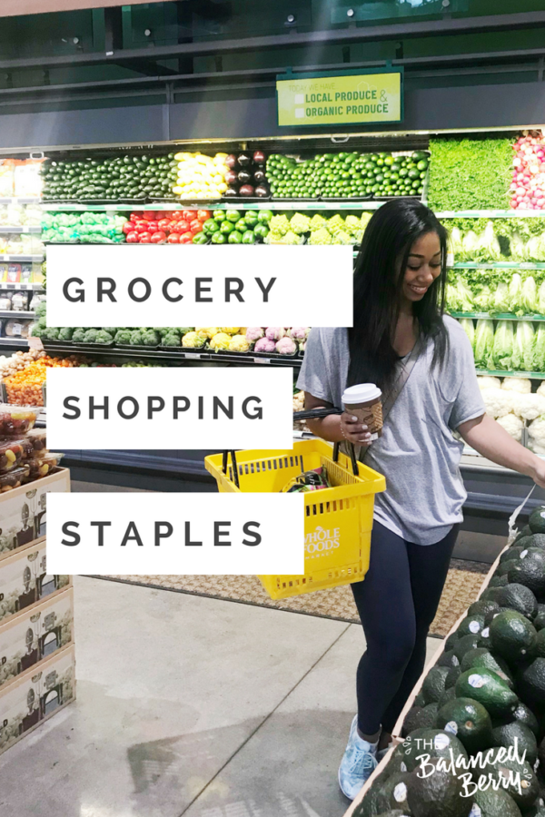 Weekly Healthy Grocery Staples + Download a printable grocery list and meal planning guide!