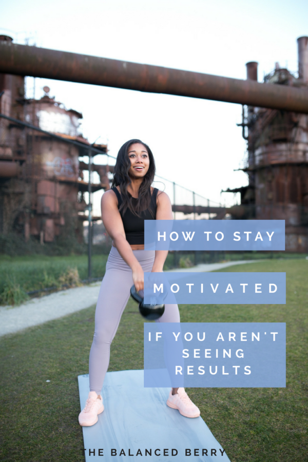 Not seeing the results you want from your diet and exercise routine? Here's how to stay motivated even when you hit a plateau.