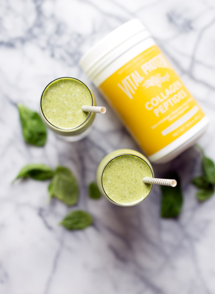 This Post Workout Green Smoothie is the perfect way to refuel after your workout. With a healthy dose of carbs, greens, and protein this simple smoothie is sure to be a staple in your routine.